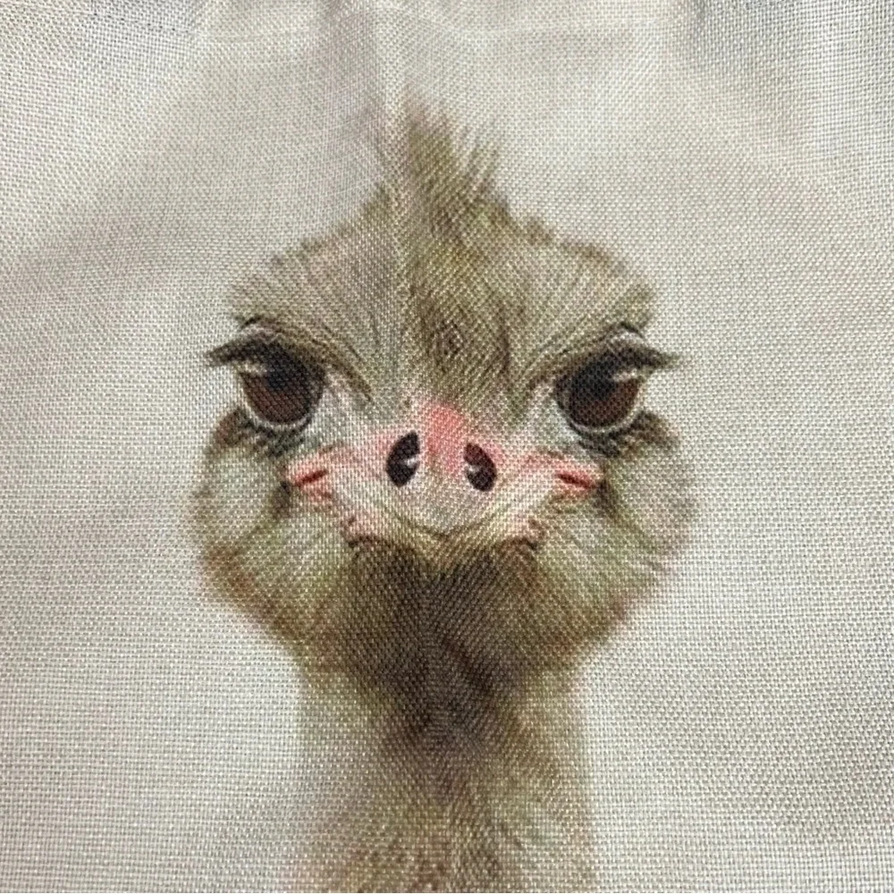 Eco-Friendly Folding Ostrich Tote Bag - Picture 9 of 13